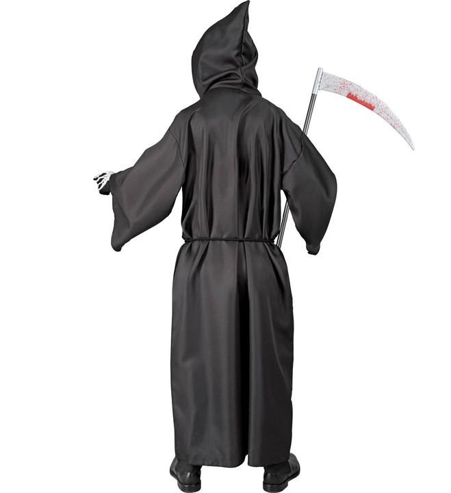Produktbild Widmann Kinderkostüm Skelett Robe mit Kapuze, Gürtel (128)