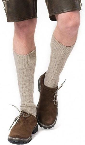 Actual product image PartyChimp Oktoberfest knee socks socks beige size 43-46 (43 - 46)