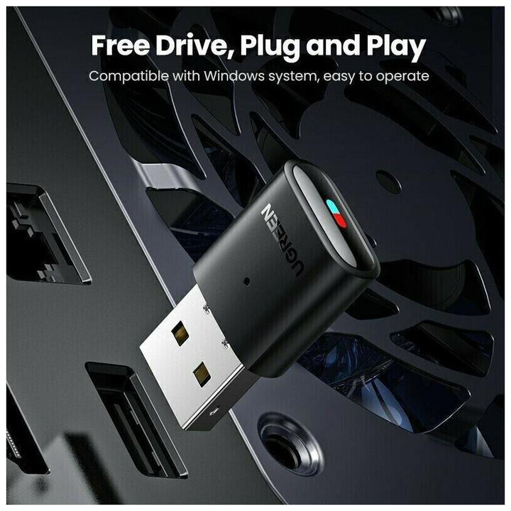 Produktbild Ugreen USB Bluetooth 5.0 Transmitter für Nintendo Switch, PC, Laptop (Sender)