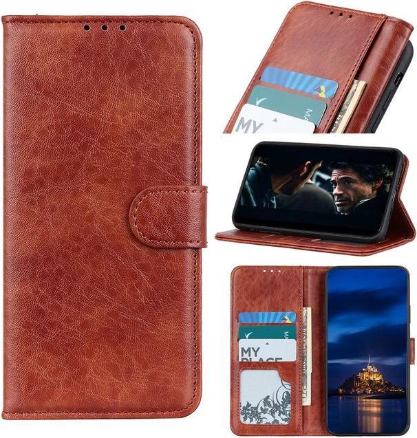 Actual product image MU Classic Crazy Horse III Leather Bookcover Series (Samsung Galaxy S20 Ultra)