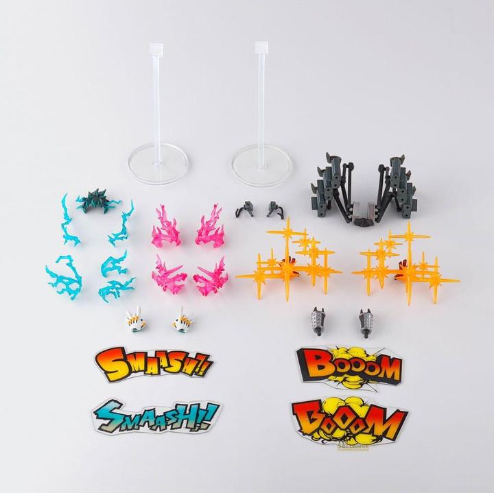 Actual product image Bandai Namco My Hero Academia S.H. Figuarts Accessory Set Izuku Midoriya & Katsuki Bakugo Plus Ultra Option