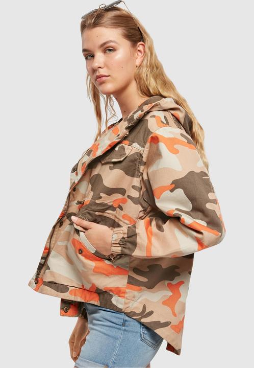Actual product image Urban Classics Ladies Oversized Camo Parka Jacket (S)