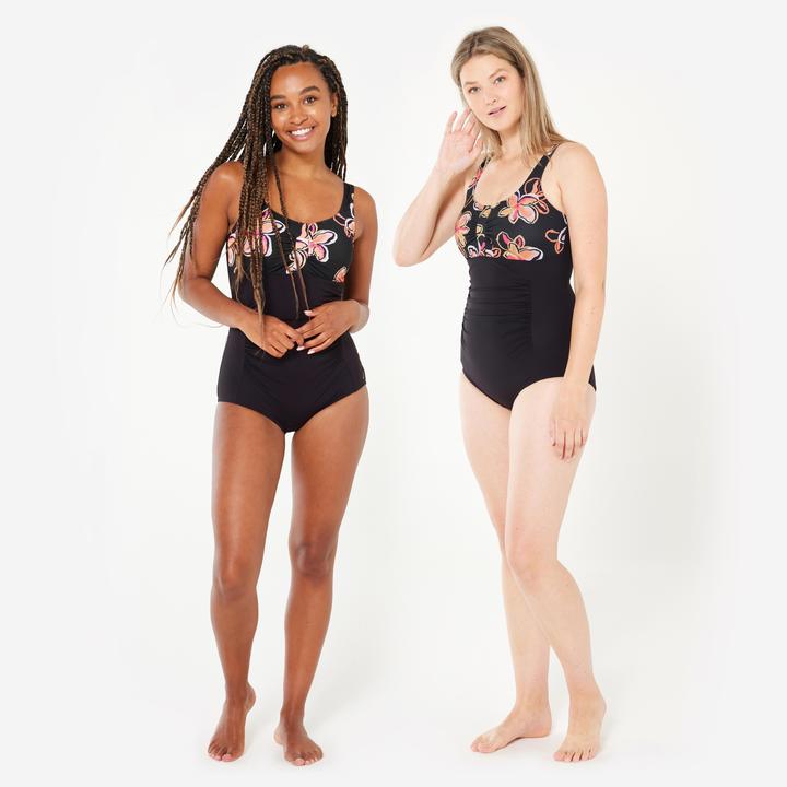Image du produit Nabaiji Maillot de bain 1 pièce natation Femme - Mary dufy noir (56)