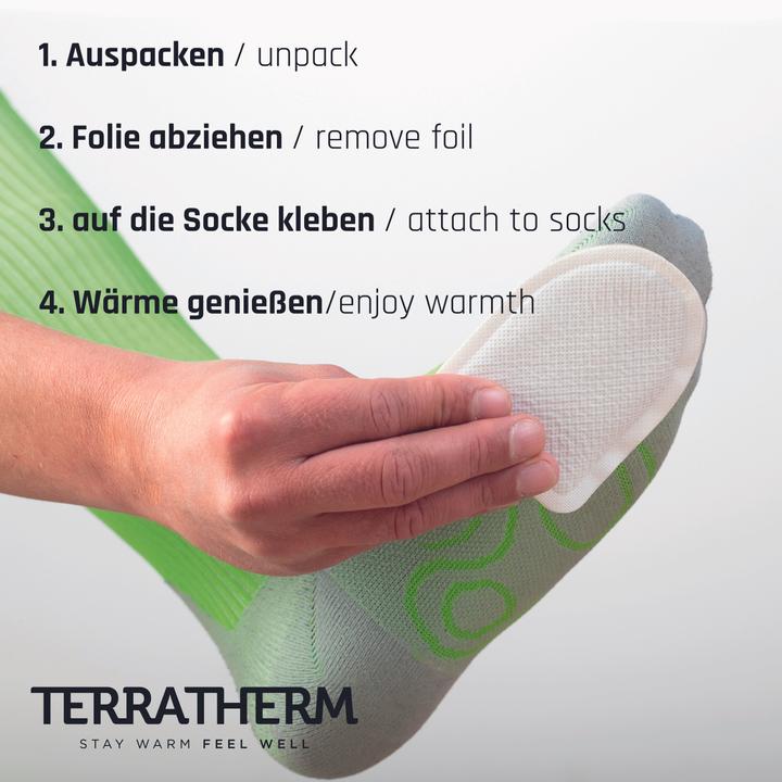Actual product image TerraTherm Fusswärmer Pads