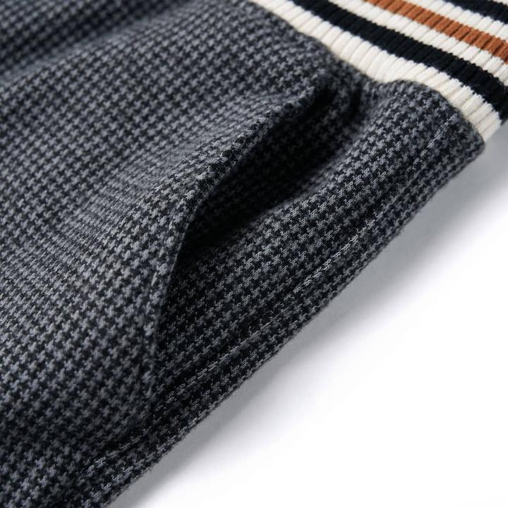 Actual product image VidaXL Children's trousers anthracite 140,Material: 70 % cotton. 25 (140)