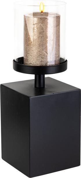 Actual product image MICA Living Wind light pillar black - approx. 10 x 10 x 20/30 cm (30 cm)