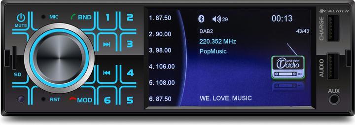 Produktbild Caliber Autoradio RMD404 1 DIN
