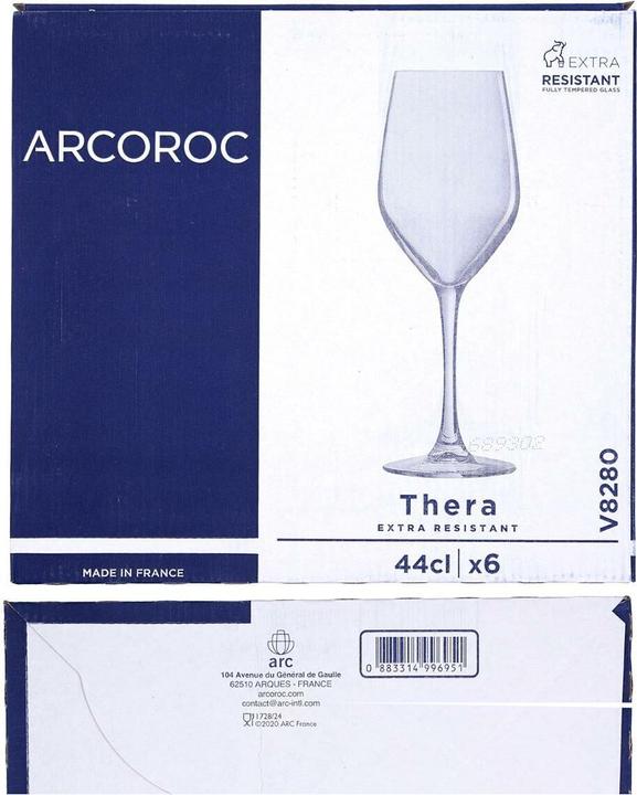 Immagine prodotto Arcoroc Calice da vino Vina cl (26 cl, 6 Occhiali, Set di bicchieri da vino)