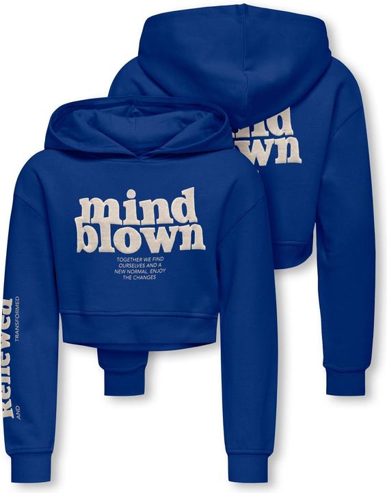 Produktbild Only Normal geschnitten Rundhals Gerippte Ärmelbündchen Tief angesetzte Schulter Sweatshirt Sweatshirt (134)