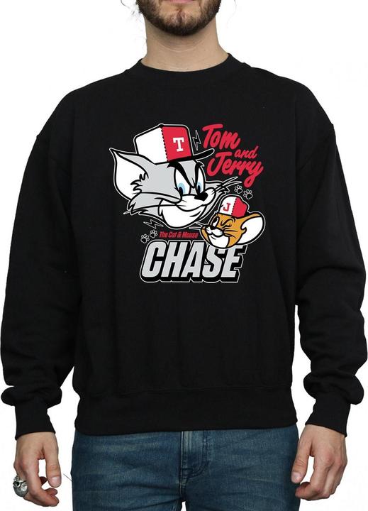 Tom & Jerry Cat & Mouse Chase Sweatshirt (XL)