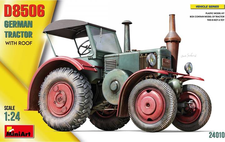 Immagine prodotto Trattore Dt. 1:24 D8506 con tetto della cabina tetto della cabina