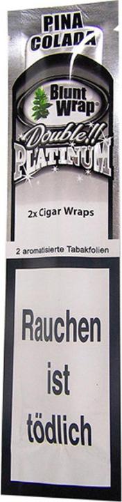 Image du produit Blunt Wraps Double Platinum Pina Colada 2 en 1