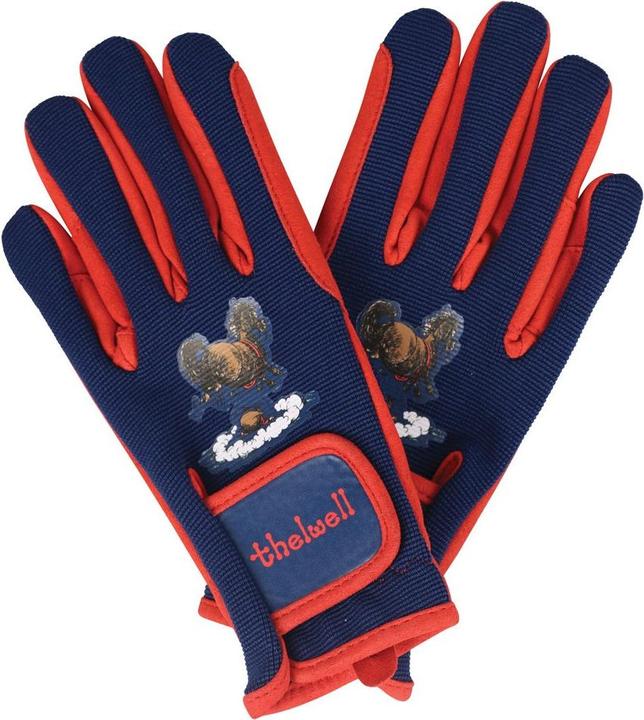 Image du produit Hy - Gants d'équitation THELWELL COLLECTION PRACTICE MAKES PERFECT - Enfant (S)