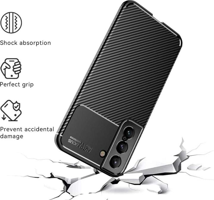 Image du produit Screenguard Samsung Galaxy S22+ Housse Design en carbone TPU Case (Samsung Galaxy S22+)