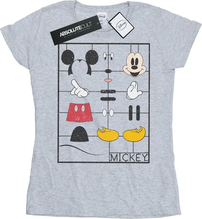Immagine prodotto Disney Mickey Mouse Construction Kit Maglietta Donna (XL)