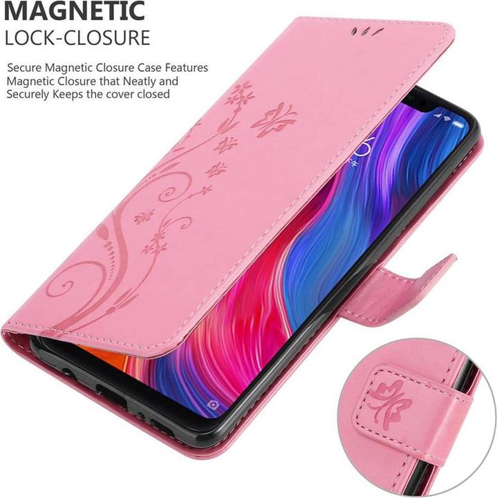 Productafbeelding Cadorabo Bloemen Boekomslag (Xiaomi Mi 8)