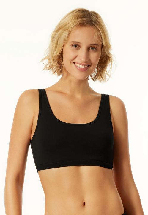 Produktbild Uncover by Schiesser Bustier Casual Bequem sitzend (XL, 2er Pack)