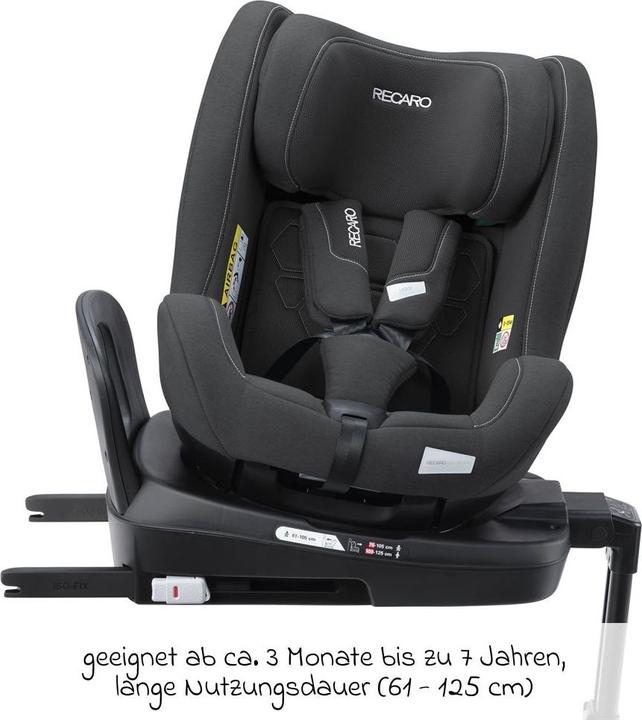 Actual product image RECARO Salia 125 Kid Reboard child seat (61-125 cm)