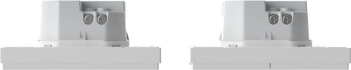 Actual product image Xiaomi Smart Wall Switch H1 White With Neutral, Double Rocker (Zigbee)