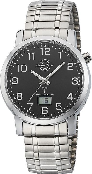 Produktbild Master Time MTGA-10308-22M Funk Basic Series Herren 41mm 3ATM (Digitaluhr, Analoguhr, Lünette drehbar, Funkuhr, 41 mm)