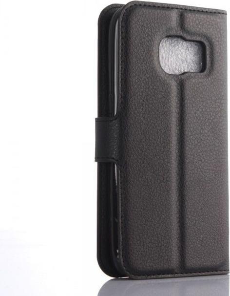 Actual product image MU Classic Modern leather cover with litchite texture (Samsung Galaxy S7)