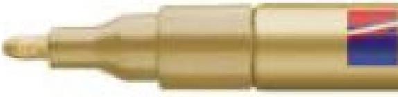 Image du produit Edding 751 - Marqueur à peinture (Couleurs dorées, 2 mm, 1 x)