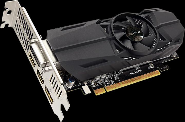 Actual product image Gigabyte GeForce GTX 1050Ti OC (4 GB)