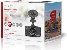 Produktbild Nedis Cityline Warsaw, Dashcam 1080p, 2.7", HDMI (Eingebautes Mikrofon, WLAN, Nachtsicht, GPS-Empfänger, Beschleunigungssensor, Eingebautes Display, HD)