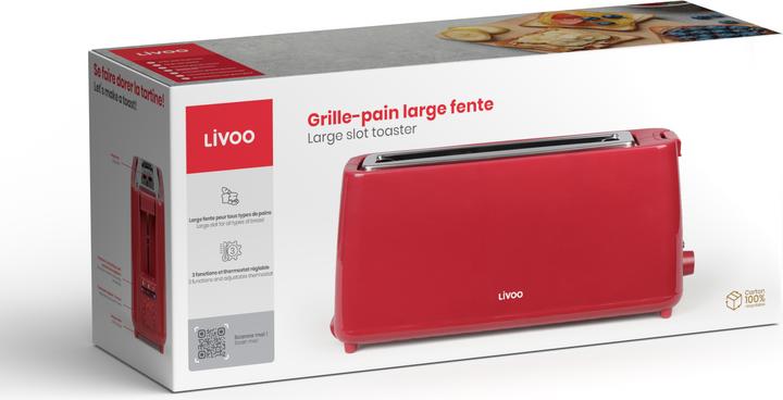 Immagine prodotto Livoo Tostapane a fessura grande (Spina UE)