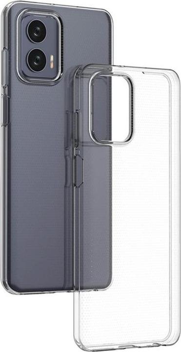 Actual product image Hurtel Ultra Clear 0.5mm case for Motorola Moto G73 5G thin cover transparent (Motorola Moto G73)