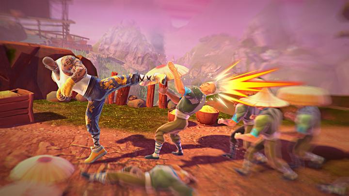 Actual product image Wired Productions Shaq Fu: A Legend Reborn (PS4, Multilingual)