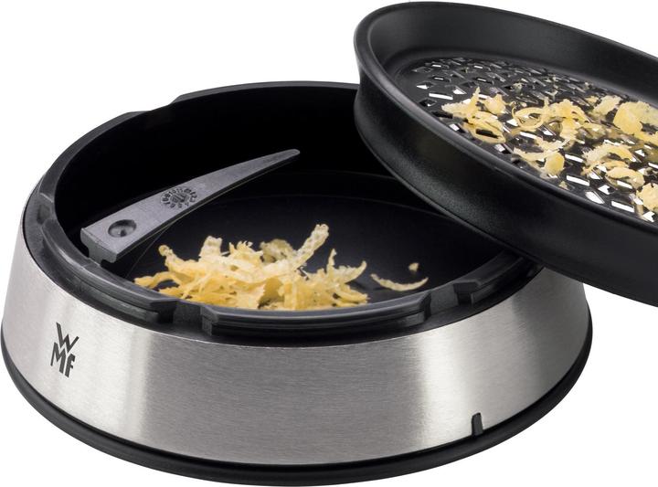 Produktbild WMF Ingwerreibe mit Aufbewahrungsbehälter Gewürzreibe Kitchen classics Edelstahl