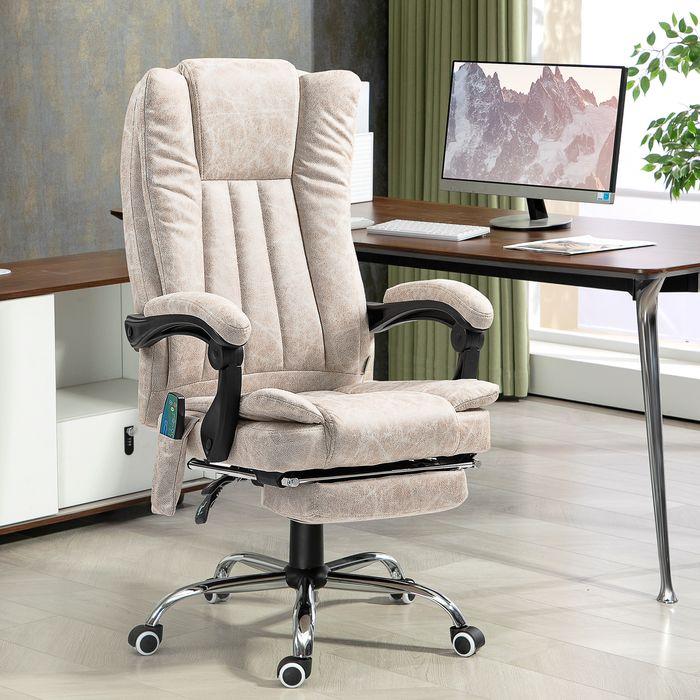Produktbild Swisshandel24 Bürostuhl mit Vibrationsmassage, Ergonomischer Schreibtischstuhl, Liegefunktion