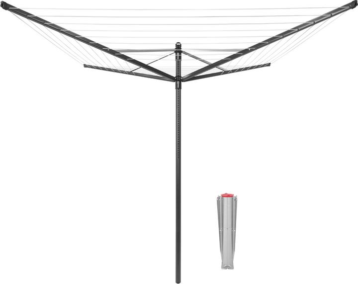 Brabantia Lift-O-Matic 50 M - 45 mm tube with metal floor anchor (50 m)