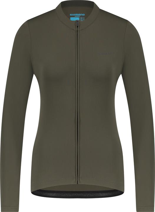Shimano Women Kaede Thermal LS JRSY moss green