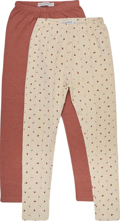 Immagine prodotto Minymo Leggings felpati per bambini con AOP (confezione da 2) (152)