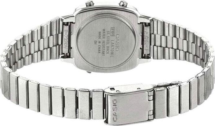 Actual product image Casio La670wea-7ef (Digital watch, Hybrid watch, 24.60 mm)