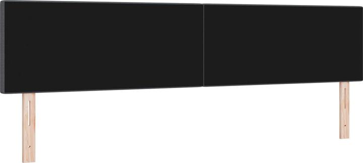 Produktbild VidaXL Kopfteil Einfaches Design Dunkelgrau 200 cm Cord-Stoff