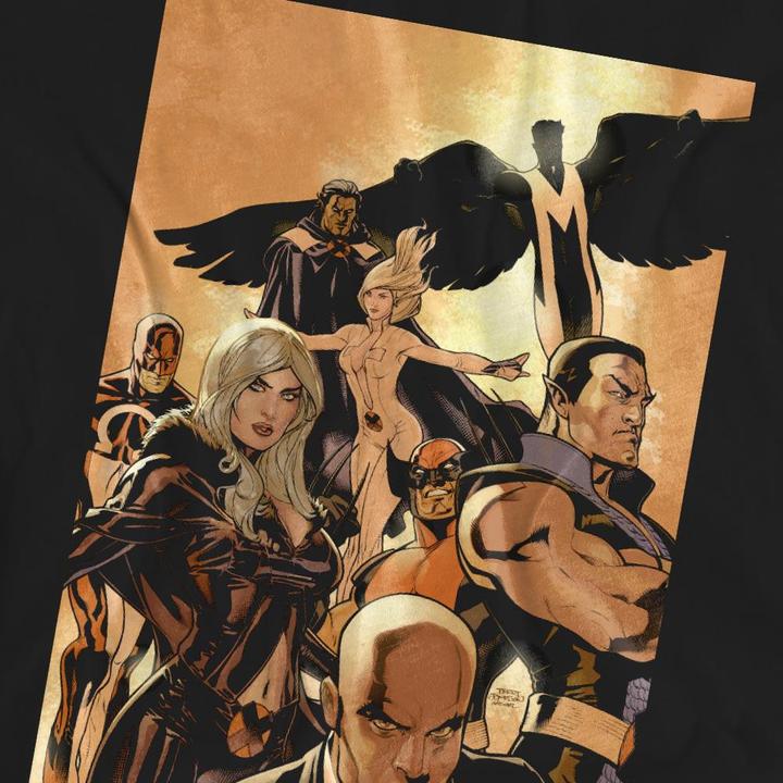 Immagine prodotto X-Men Maglietta Squadra Copertina del Fumetto Adulto Unisex (XL)