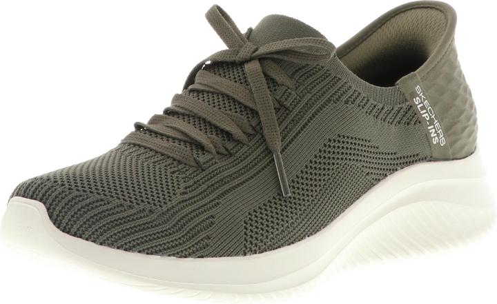 Skechers 149710/OLV Ultra Flex 3.0-Brilliant Path Damen Sneaker Turnschuhe Slipper VEGAN oliv (41)