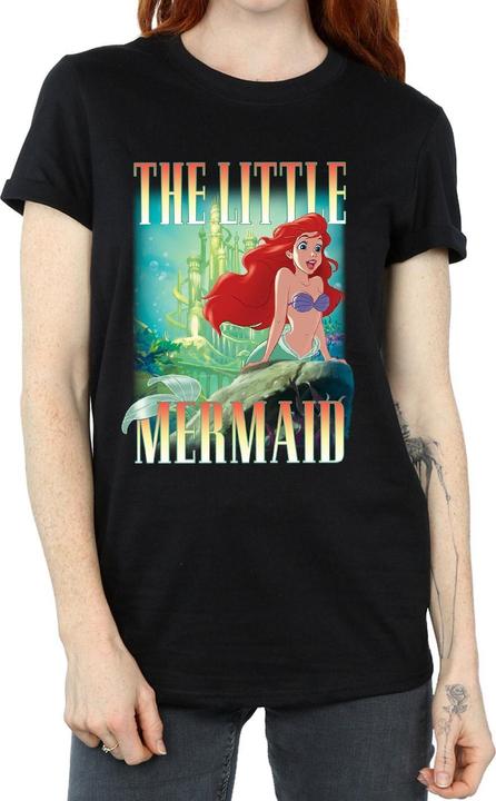 Image du produit The Little Mermaid Ariel Montage Coton Boyfriend TShirt (S)