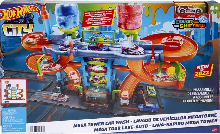 Image du produit Hot Wheels HW City Mega tour de lavage de voitures