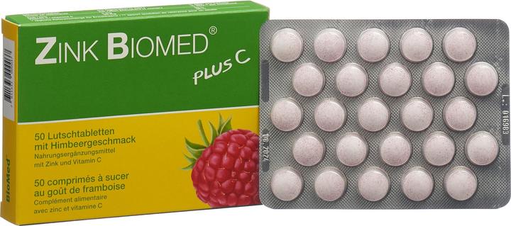 Immagine prodotto Biomed Zinco più C (50 Pezzo/i, Pillole, 39 g)