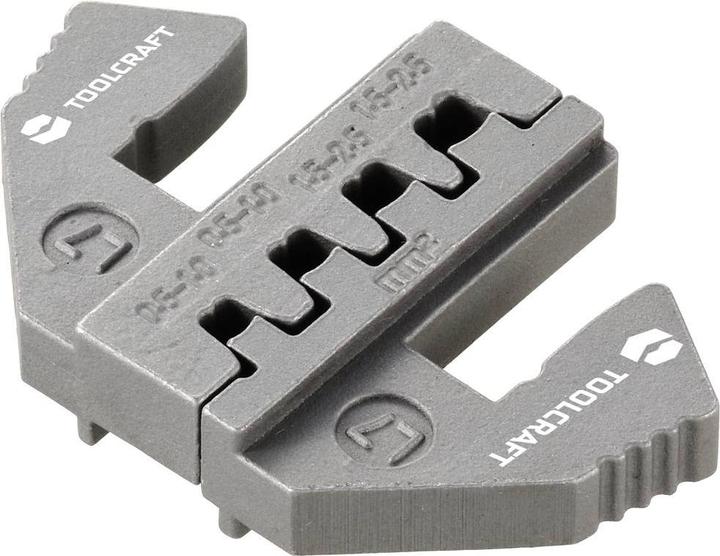 Actual product image Toolcraft TO-8659911 Crimping die 0.5 to 2.5 mm² Suitable for brand (pliers)
