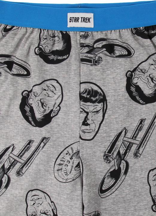 Image du produit Recovered Star Trek Character and Ships Grey Marl Pantalon long XXL (XXL)