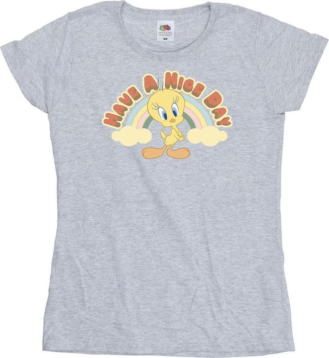 Actual product image Looney Tunes Womens/Ladies Have A Nice Day Cotton T-Shirt (L)