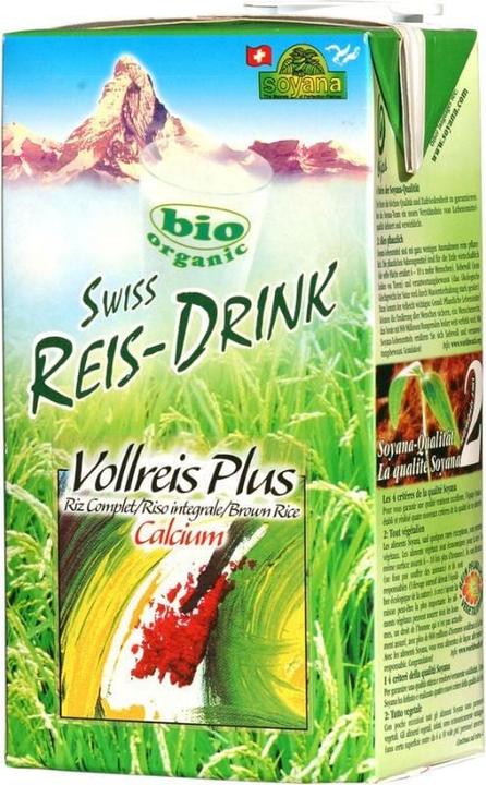 Immagine prodotto Soyana Riso intero più calcio Bevanda di riso svizzera biologica (1 x 100 cl)