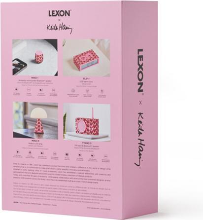 Actual product image Lexon Keith Haring Heart Edition Gift Set
