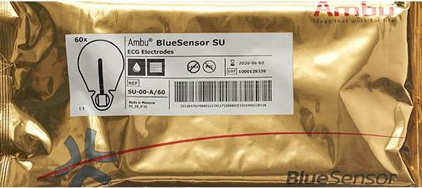 Immagine prodotto Ambu SENSORE BLU ECG Elettrico SU Spina a banana 60 pz.