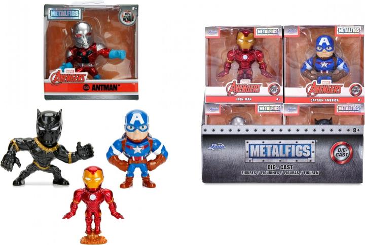 Produktbild Jada Avengers Single Pack Figures,2,5",4-sort